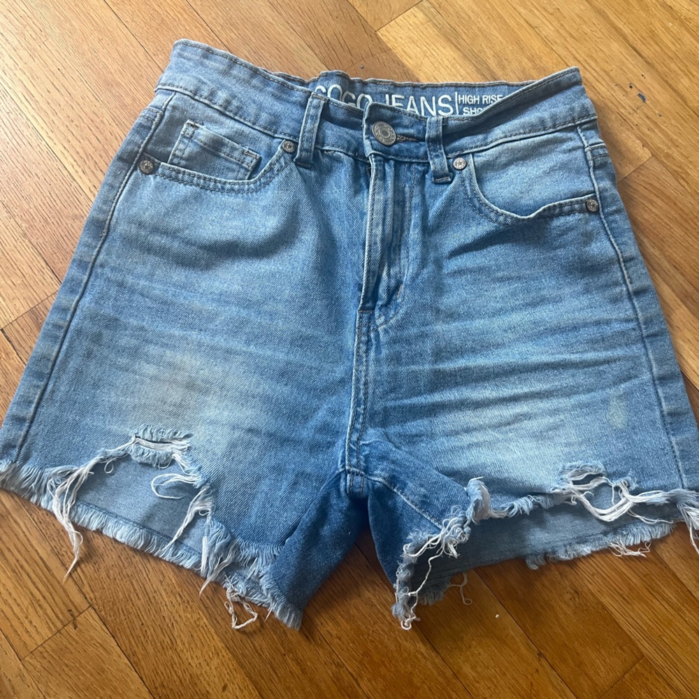 Blue shorts